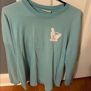 Ole Miss Pharmacy Comfort color long sleeve shirt